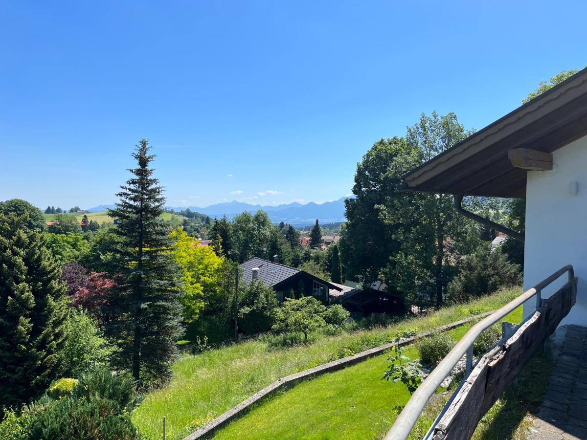 Schoener Ausblick Bad Kohlgrub Kültér fotó